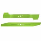 Ego AB2102D 21" High-lift Bagging Blade Set For Select Cut Mowers (2 Pack). Fixed Price $55.09.