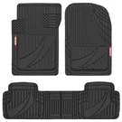 Motor Trend Flextough Advanced Black Rubber Car Floor Mats 3-PIECE,. Fixed Price $67.69.