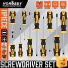 11-PIECES Magnetic Screwdriver Set 5 Phillips Flat Head Tips Magnetizer Tool. Fixed Price $14.99.