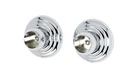 Alno A9046-PC Embassy Bath Shower Rod Brackets Only Polished Chrome. Fixed Price $107.96.