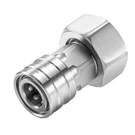Ridge Washer Garden Hose Adapter For Undercarriage Cleaner, Silver. Fixed Price $23.95.