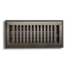 4" X 12" Contemporary Design, Steel Floor Register In Metallic Bronze Color -.... Fixed Price $36.97.