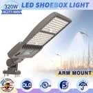 480V 320 Watt Parking Lot Led Lights Commercial 41600LM Arm Mount Shoexbox. Fixed Price $220.25.