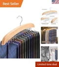 Tie Rack Hanger For CLOSET,360 Degree Rotating Holder Organizer With 24 Fold. Fixed Price $22.94.