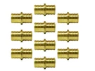 Apollo 3/4 In. Brass Pex-b Barb Coupling (10-PACK). Fixed Price $19.99.