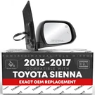 Passenger Mirror For Toyota Sienna Power, Heated, Blind Spot, Manual Fold -.... Fixed Price $89.29.