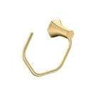 Hansgrohe Locarno Towel Ring Brushed Gold Optic 04836250. Fixed Price $177.54.