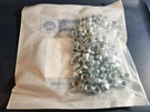 M6-1.0 Nylon Insert Lock Nuts, Steel Zinc Rohs CR+3 Qty 100 Pack. Fixed Price $15.00.