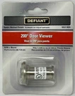 Defiant 200 Degree Door Viewer 5/8" Bore Satin Nickel Finish 552 955 New. Fixed Price $18.99.