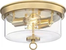 6128600 Lebanon Transitional Inch, Two Light Flush Mount Ceiling Fixture, Cha. Fixed Price $130.99.