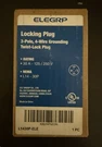 Elegrp Grounding Locking Plug Pole 4 Wire 30 Amp 250 V. Fixed Price $18.99.