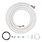 Vevor Mini Split Line Set 1/4"X1/2" X16 Ft Copper Tubing Ac W/ Connection Cable. Fixed Price $99.90.