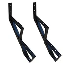 Mtb Black Steel Stair Riser With 1/2/3/4/5/6/7 Steps 2PACK. Fixed Price $51.13.