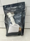 Wall Mount For Ring Cameras & Solar Panels - White, Nip. Fixed Price $30.00.