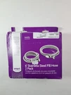 Smart Choice 6' Stainless-steel Fill Hose (2-PACK). Fixed Price $22.00.