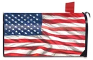 Briarwood Lane American Flag Waving Magnetic Mailbox Cover. Fixed Price $15.95.