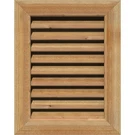 Ekena 12"W X 16" (17"W 21"H Frame Size), Western Red Cedar, Unfinished. Fixed Price $58.77.