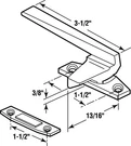Prime-line 171924-R Die-cast Zinc Right Casement Operator Tee Handle 3.5 In.. Fixed Price $10.85.