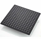 12 Inch Shower Head Rainfall Top Sprayer Thin Square Stainless Steel Black. Fixed Price $24.95.