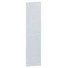 (case Of 5) Hager Push Plate 30S 4" X 16" 052482 US32D Square Corner - Beveled. Fixed Price $17.99.