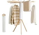 Clothes Drying Rack Tripod Laundry Hanger -portable Collapsible. Fixed Price $71.74.