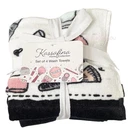 Set Of 4 Kassafina Home Washcloths Towels 12X12 Makeup Cosmetic Beauty Bath. Fixed Price $19.99.