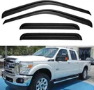 Yqautec Window Visors Rain Guards Deflector Vent 99-2016 Ford F250 F350 F45. Fixed Price $31.99.