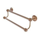 Allied Brass 7272/18 Inch Double Towel Bar, Brushed Bronze. Fixed Price $175.00.
