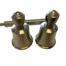 Signature Hardware 433268 Cooper Single Post Tissue Holder - Brushed Nickel Read. Fixed Price $52.90.