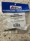 Bertha Hurricane Hardware Power Wing Nut Driver 157472 New Panel Bit For Drill. Fixed Price $10.00.