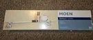 Moen Banbury Wall-mount Clear Glass Shelf Brushed Nickel Y2690BN. Fixed Price $29.99.