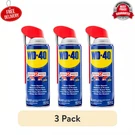(3 Pack) Classic WD-40 Multi-use Smart Straw Sprays Ways, Lubricant 12OZ. Fixed Price $27.99.