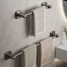 Towel Rail Rack Wall Holder Bathroom Perforation-free Hanging Us. Fixed Price $13.33.