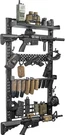 Gun Rack Wall Mount Stainless Steel 5 Rifle Holder Molle Gear Panel Tactical. Fixed Price $107.49.