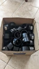 Lots Of Nibco 1-1/2-IN Abs Dwv Coupling Hub X Couple Fitting CL5801. Fixed Price $120.00.