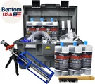Pro Foundation Crack Repair Kit (30 Ft) Polyurethane Injection Foam For Baseme. Fixed Price $677.59.