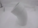 Nibco 6" Pvc Dwv 45 Street Elbow White 4806-2. Fixed Price $47.99.
