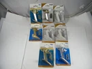 National Hardware Handrail Bracket V112 White / Satin Chrome Brass Lot Of 8. Fixed Price $34.30.