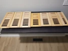 Decor-grates-wood-floor-register-air-vent-louvered Solid Maple 4X12, 4X10, 2X10. Fixed Price $65.00.