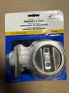 Johnson Hardware Brushed Nickel Pocket Door Privacy Lock 152115P1. Fixed Price $16.85.
