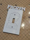 Frozen Elsa Light Switch Cover Game Kids Bedroom. Fixed Price $15.95.