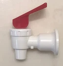 Tomlinson 1008781 Hfs Replacement Faucet Assembly White Body Red Handle. Fixed Price $10.44.
