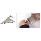 C.r. Laurence END14BN Crl Brushed Nickel Cap For 1/4" Aluminum Shelving Ext. Fixed Price $24.41.
