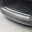 For Audi A4 Quattro 2009-2012 Omac K-1110095T Brushed Rear Bumper Sill Cover. Fixed Price $64.99.