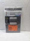 Screwless Decorator Rocker Outlet 3-GANG Wall Plate Polycarbonate Graphite. Fixed Price $15.99.