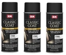 Sem 17503 Classic Coat Flat Black Leather Vinyl Restoration 12 Oz (3 Pack). Fixed Price $65.23.
