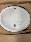 Kohler Caxton 2210-96 Undermount Bathroom Sink Biscuit Oval Vitreous China. Fixed Price $64.00.