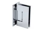 Glendale Series Wall Mount Hinge - Full Back Plate Polished Chrome. Fixed Price $49.32.