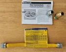 Brasscraft Gas Line 12" Long X 1/2" Od CSSD45R-12 P Stove Dryer Water Heater. Fixed Price $9.99.