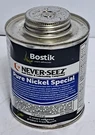 Bostik Never-seez NSBT-16N Pure Nickel Special 1LB. Brush Top Can. Fixed Price $39.99.